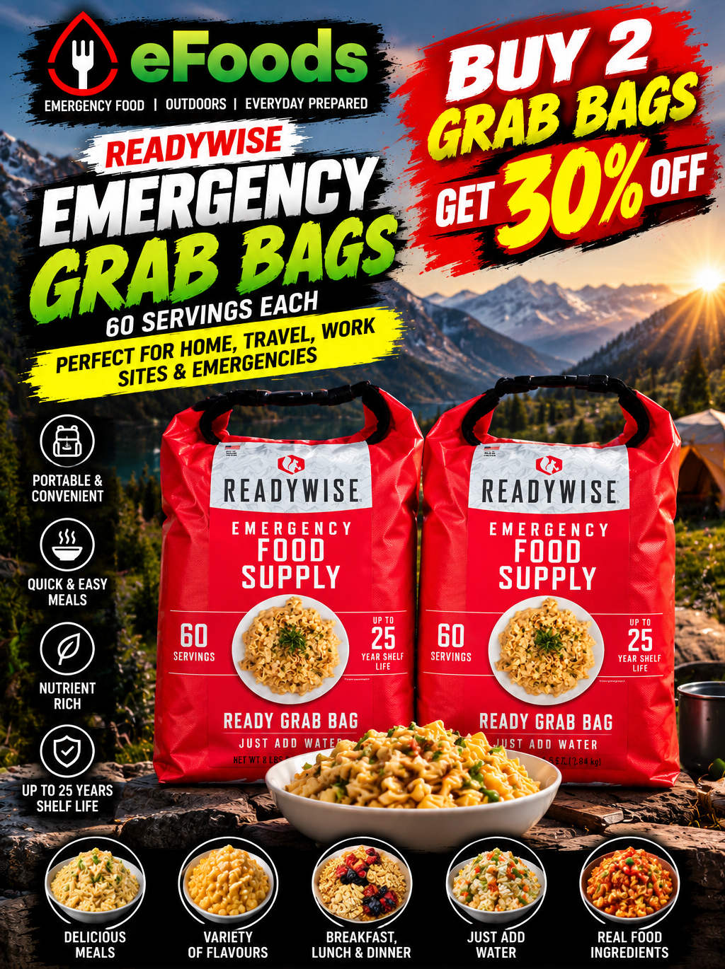 Emergency Grab Bags | Buy 2 30% off