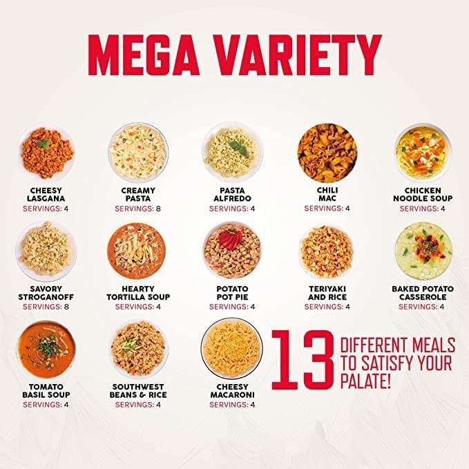 60-Serve Mains Bucket